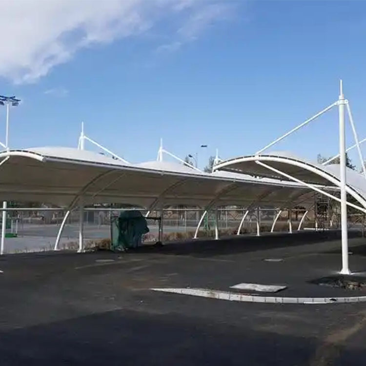 三亚膜结构电动车棚