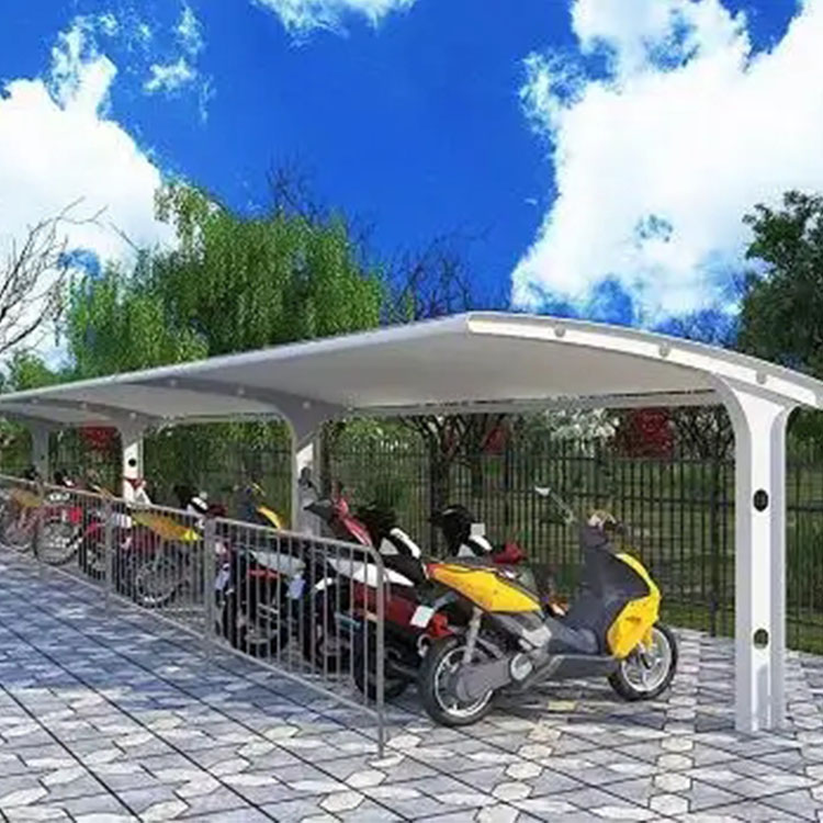 三亚膜结构电动车棚