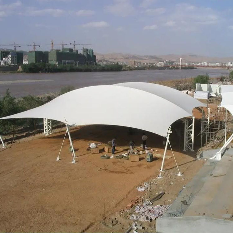 三亚膜结构汽车棚